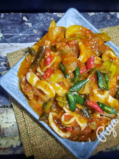 Foto resep Cumi Saos Padang