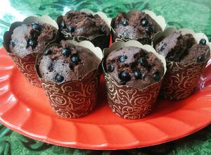 Foto resep Chocolate Cupcake Choco Chips (Kukus)