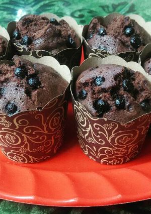 Foto resep Chocolate Cupcake Choco Chips (Kukus)
