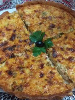 صورة لوصفة كيش بالدجاج 🥧