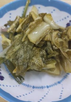 Hình của món Dưa muối (Phơi phòng điều hòa).