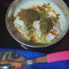 A picture of व्रत वाली टिक्की चाट(vrat wali tikki chaat recipe in hindi).