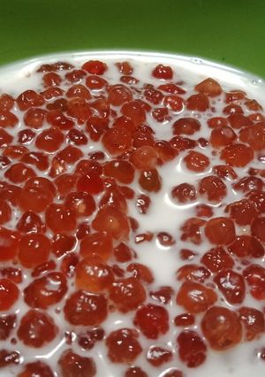 Foto resep Bubur mutiara simple