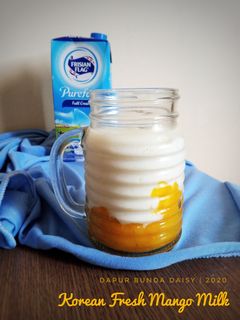 Foto resep Korean Fresh Mango Milk