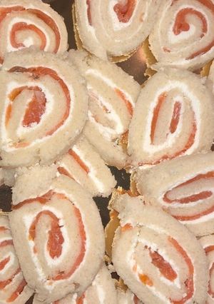 Foto di Girelle salmone e formaggio