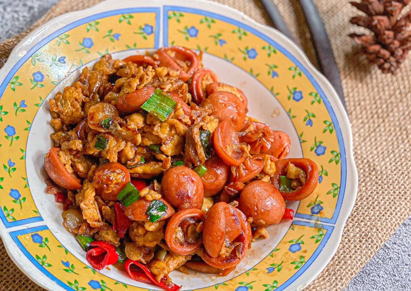 Nasi Gila (versi tanpa sayur)