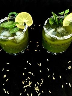 વરિયાળી ફૂદીના શરબત (Variyali Pudina Sharbat Recipe In Gujarati) રેસીપી મુખ્ય ફોટો