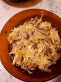 Falso chucrut (pechito de cerdo con repollo blanco)
