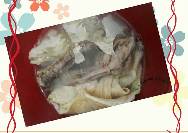 Resep Sup ayam jamur kuping putih, Enak Banget