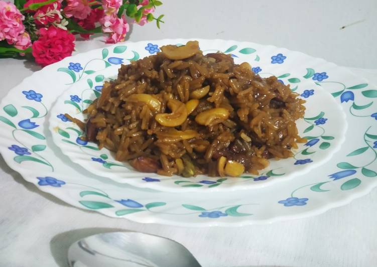 Recipe of Homemade Sweet Jaggery Rice