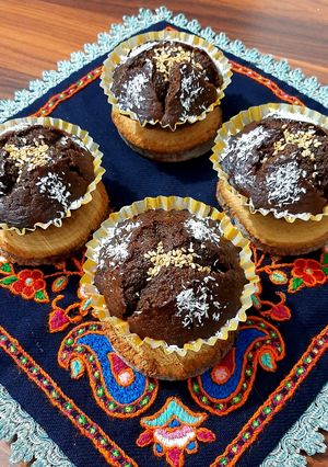 عکسی از دستور کاپ کیک با شیره انگور