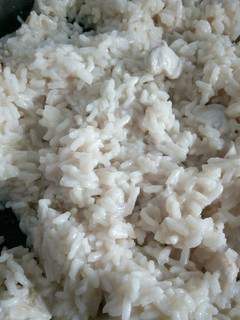 Una foto de Risotto con pollo