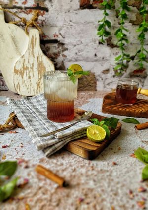 عکسی از دستور شربت ریحان سبز و گل محمدی🌱🌺