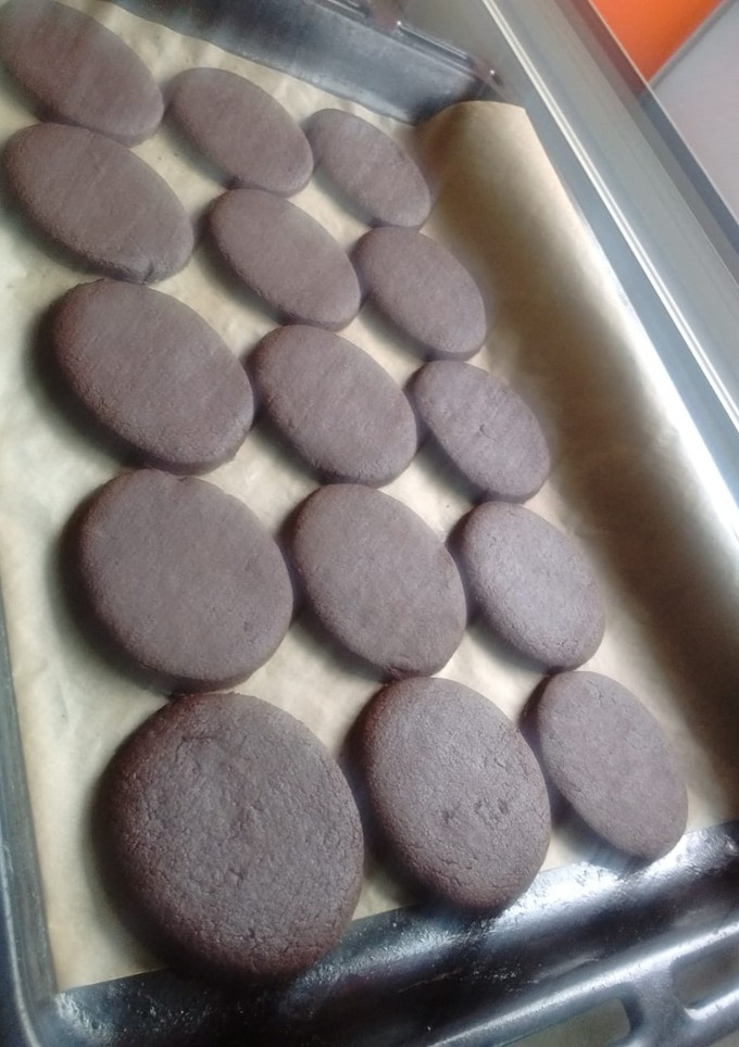 Una foto de Cookies para decorar con chocolate