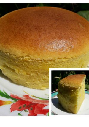 Foto resep Japanese Orange Cheese Cake Ekonomis