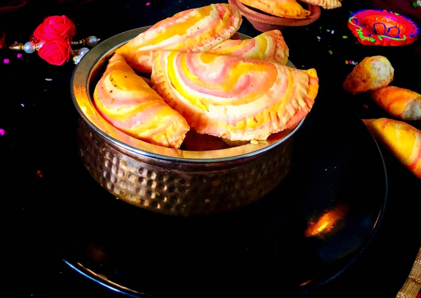 Rose Coconut karanji