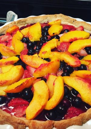 A picture of Triple Berry Pie.