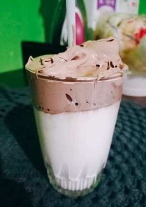 Foto resep Dalgona coklat sule (susu lembang)