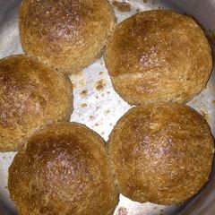 A picture of Whole wheat grain buns.