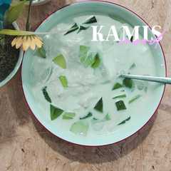 A picture of Buko pandan keto friendly.