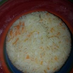 A picture of Carrot rice# authors contest#.