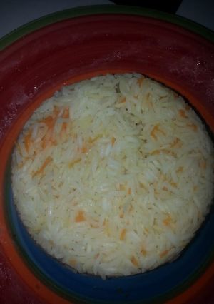A picture of Carrot rice# authors contest#.
