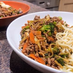 A picture of Quick Chilli Beef and Vegetable Stir-Fry.