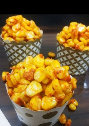 મસાલા સ્વીટ કોર્ન ચાટ (Masala Sweet Corn Chaat Recipe In Gujarati) રેસીપી મુખ્ય ફોટો