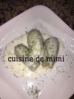 صورة لوصفة كوسا باللبن