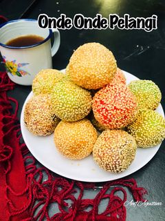 Foto resep Onde Onde Pelangi