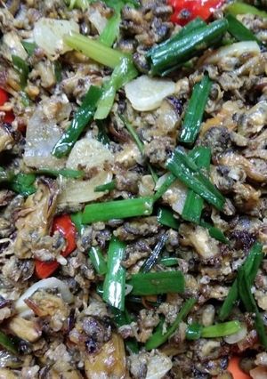 Foto resep Oseng Kupang Kering Pedas