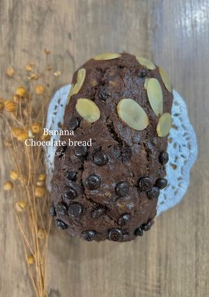 Foto resep Banana Chocolate bread