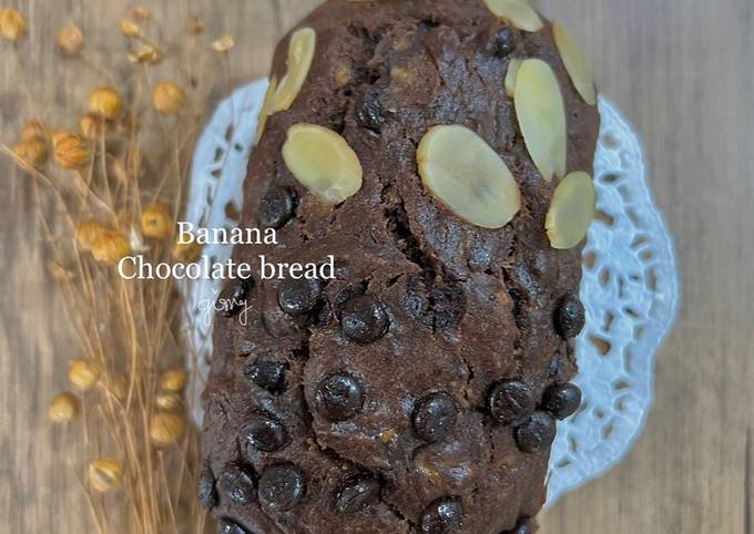 Resep Banana Chocolate Bread Oleh Gisry Septianty Cookpad