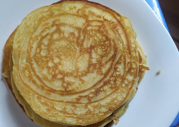 Simple Way to Prepare Favorite Fluffy Delicious pancakes🥞