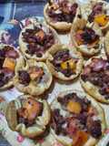 Campanitas de carne picada y cheddar