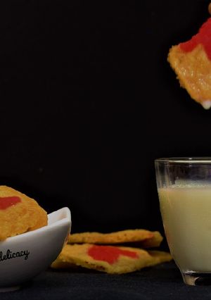 A picture of Vanilla cookies.