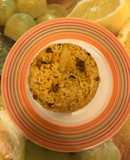 Moro de guandules con coco