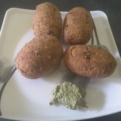 A picture of Vrat Ke Paneer Rolls.