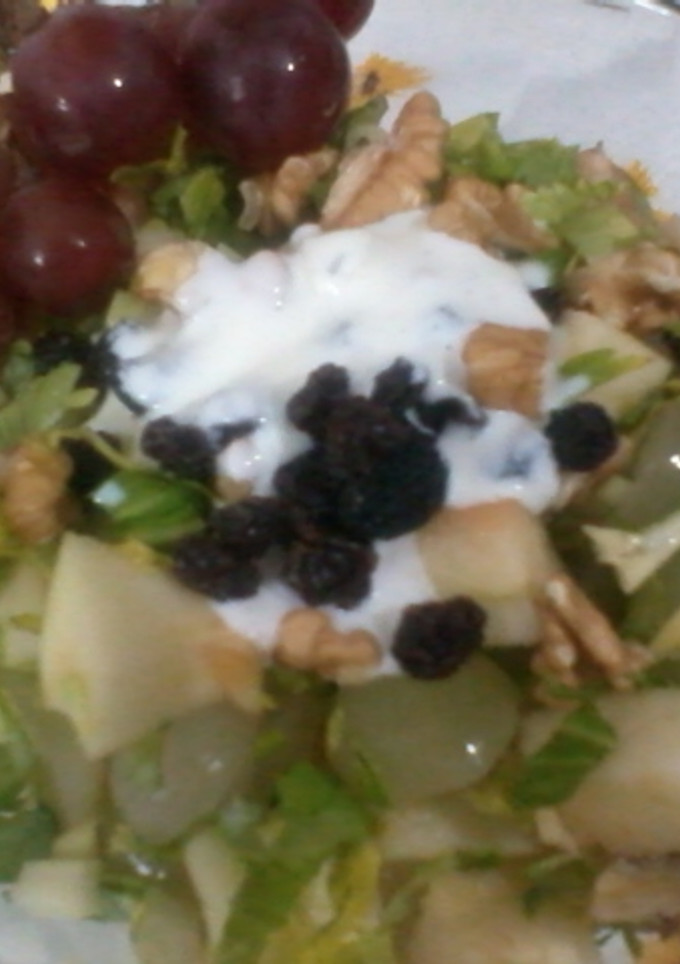 Una foto de Ensalada waldorf