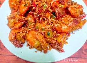 Foto resep 788. Udang Cabai Garam ala Chef Devina