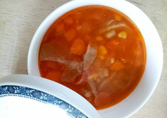 Resep Sop Merah (Red Soup) Yang Enak