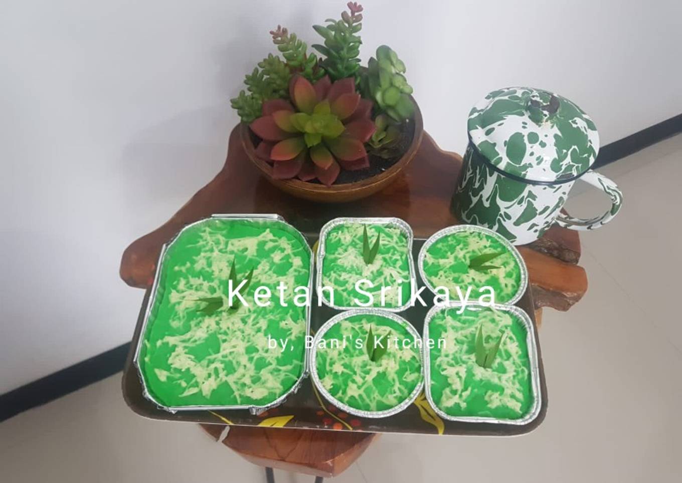 Ketan Srikaya (rasa pandan keju)