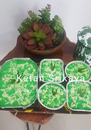 Foto resep Ketan Srikaya (rasa pandan keju)