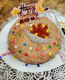 Eggless Banana Chocolate Cake 🎂