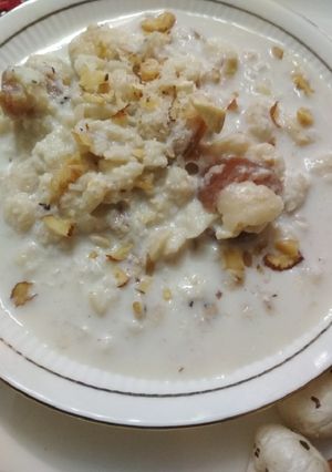 A picture of Makhane ki kheer.
