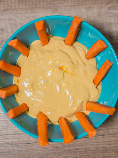 Una foto de Dip de queso con mejillones