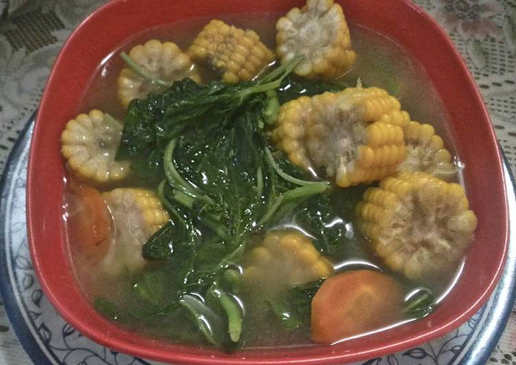 Bayam Jagung campur Wortel