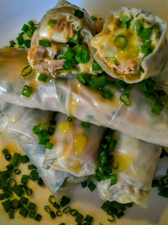 Una foto de SPRING Rolls (rollitos primavera) a la Rusa...!