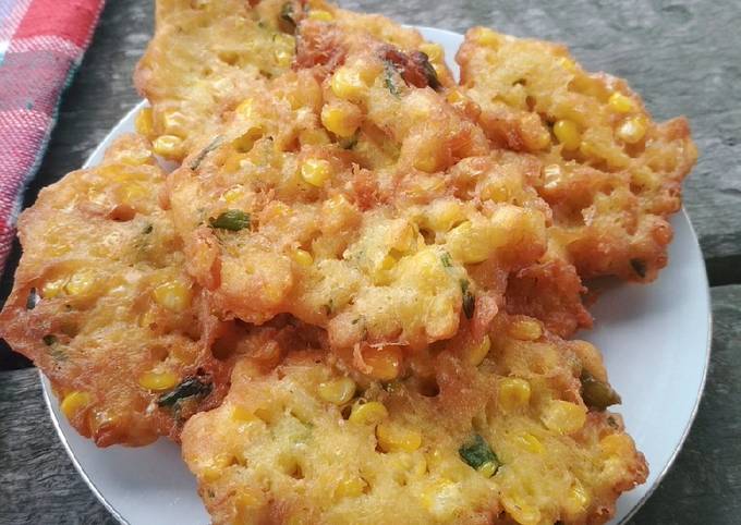 Standar Cara gampang membuat Bakwan Jagung Lembut  enak