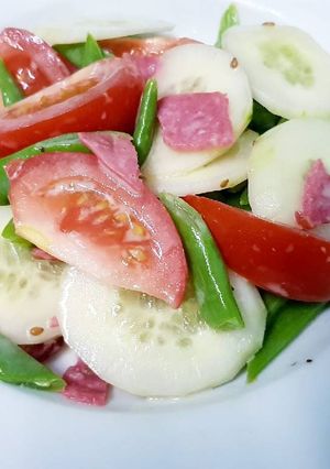 Hình của món Salad mùa xuân.